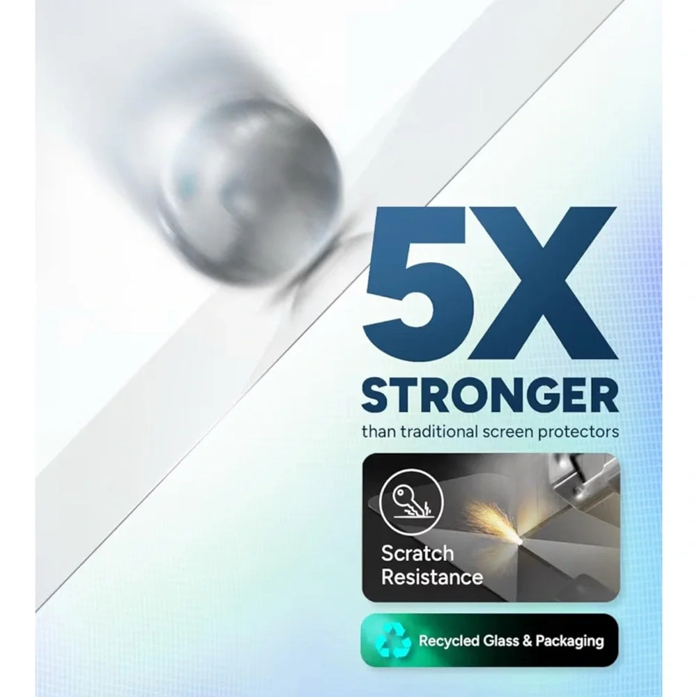 Glass Elite Screen Protector for Google Pixel - Black